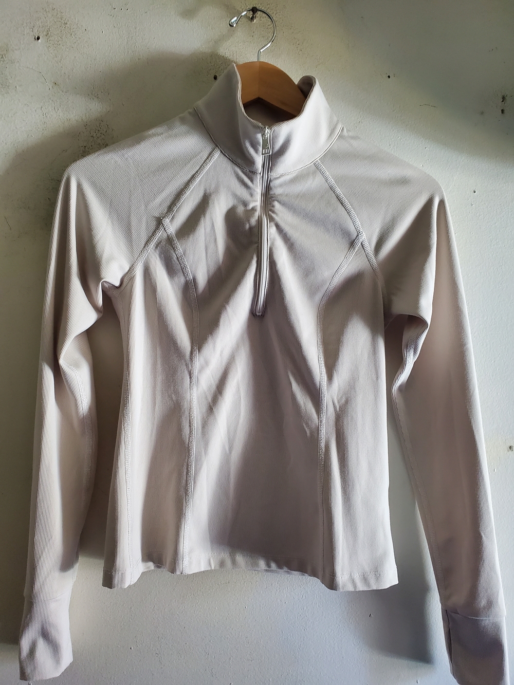 Beyond Yoga Cream Ribbed Active Top - XS